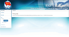 Desktop Screenshot of eport.saigonnewport.com.vn