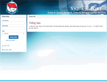 Tablet Screenshot of eport.saigonnewport.com.vn
